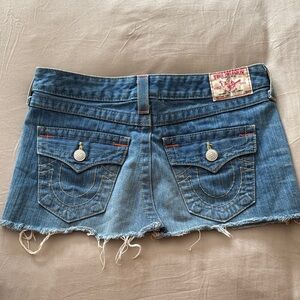 True Religion Mini Skirt